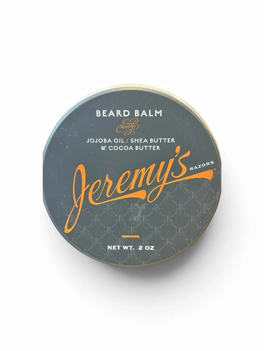 Jeremy’s Razors Beard Balm 2 oz Lot of 2 NEW Unopened Jojoba Shea Cocoa